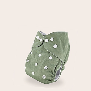 Fralda ecológica - Oliva