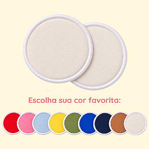 Absorvente Reutilizável para Seios – Par
