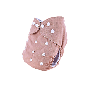 Fralda ecológica - Lisa - Pêssego