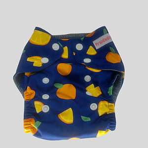 Fralda de piscina reutilizável - LARANJA FRUTA