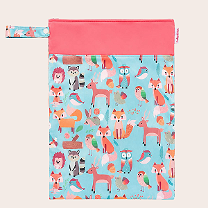 Bolsa impermeável Fraldadinhos para fralda ecológica - Floresta