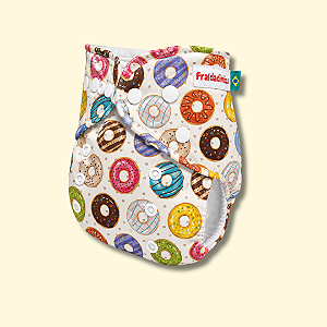 Fralda ecológica Donuts | Coleção Fraldadinhos