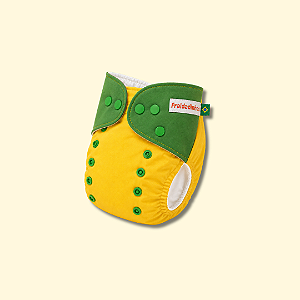 Fralda ecológica Canarinho | Coleção Fraldadinhos