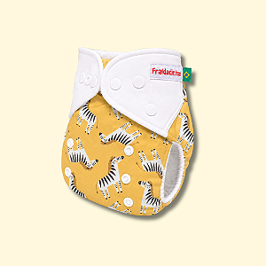 Fralda ecológica Zebrinha | Coleção Fraldadinhos