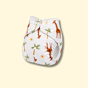 Fralda ecológica Girafas | Coleção Importada