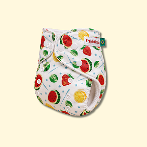Fralda ecológica Salada de frutas | Coleção Fraldadinhos