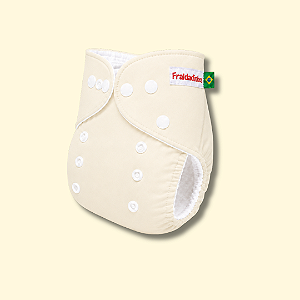 Fralda ecológica Amarelo bebê | Coleção Fraldadinhos