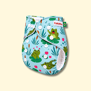 Fralda ecológica Sapinho | Coleção Fraldadinhos