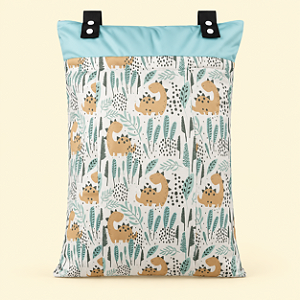 Bolsa de lavanderia Bosque dos Dinos | Coleção Fraldadinhos