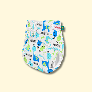 Fralda ecológica Dinos Baby | Coleção Fraldadinhos