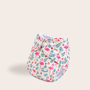 Fralda Ecológica - Fraldadinhos Flamingos