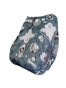 Fralda ecológica - Halloween