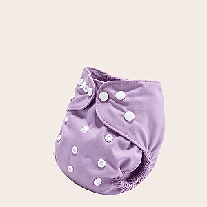 Fralda ecológica - Lilas