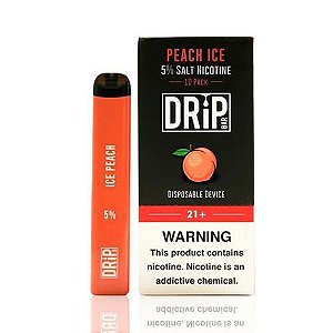 Descartavel - Drip Bar - Peach Ice - 50mg - 400 puffs