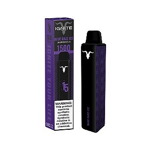 Descartavel - Ignite - Blue Razz Ice - V15 - 1500 puffs - 5% nic