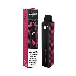 Descartavel - Ignite - Strawberry Guava Ice - V15 - 1500 puffs - 5% nic