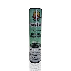 Descartável - VapeSoul - Mega Banana Milk Mint - 5000 puffs