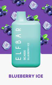 Descartável - Elf Bar - Blueberry Ice - 4000 puffs
