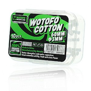 Wotofo Algodão (cotton) 60mm 3mm