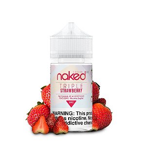 Juice - Naked -Triple Strawberry - 60ml