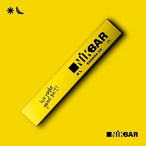 Descartavel - STIG - NikBar - Banana Ice - 5% mg - 300 puffs