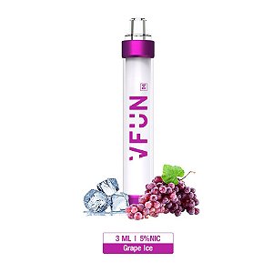 Descartavel - VFUN - Grape Ice - 1000 puffs