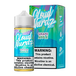 Juice - Cloud Nurdz - Grape Apple Iced - 100ml