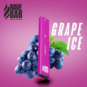 Descartavel - Rave Bar - Grape Ice - 400 puffs