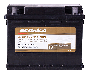 Bateria Acdelco 60Ah Caixa Alta