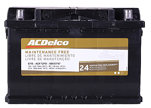 Bateria Acdelco 72ah EFB