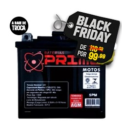 Bateria de Moto Prime 5PM 5AH
