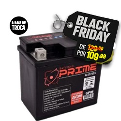 Bateria de Moto Prime 6PM 6AH