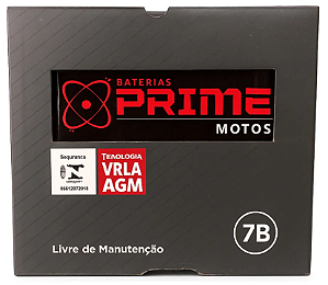 Bateria de Moto Prime 7BPM 7AH
