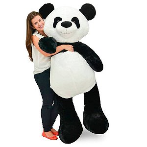 Panda de Pelúcia Gigante 1 Metro e 35 Cm