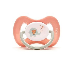 Chupeta Comfort Tamanho 2 Elefantinho Rosa Buba Baby