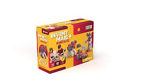 Brinquedo de montar Playou Invent Mais Robo Buzz 40 peças