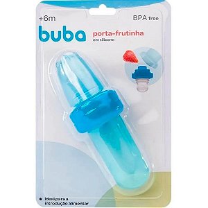 Colher Dosadora E Porta frutinha Buba 30ml Azul