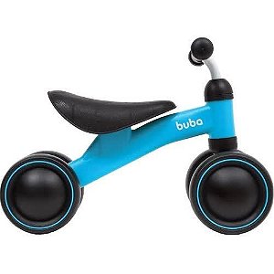 Bicicleta De Equilíbrio 4 rodas Azul Buba