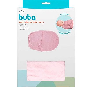 Saco De Dormir Baby Super Soft Rosa Buba