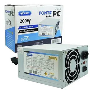 Fonte Real ATX 200W KP-517 - Knup