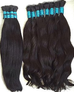 Cabelo humano indiano 75cm (100 gramas)