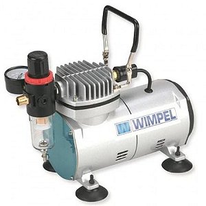 Compressor para Aerográfo Wimpel 1/6 HP Bivolt COMP-1