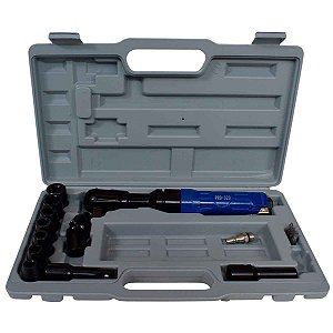 Kit Chave de Catraca Pneumática com Acessórios 1/2 Pol 7Kgfm PRO-320K