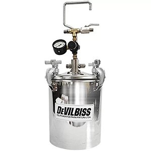 Tanque de Pressão para Pintura 3 Galões em Aço Inox - PQNB-6003 - Devilbiss