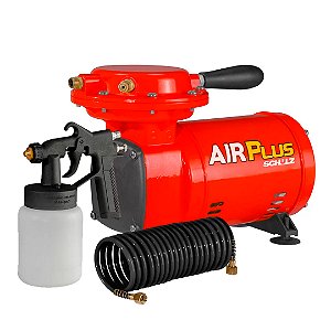 Motocompressor de ar Schulz air plus ll 1/3hp 60hz cq acesso p/ pintura