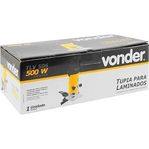 Tupia para laminados TLV506 6mm 500W - Vonder
