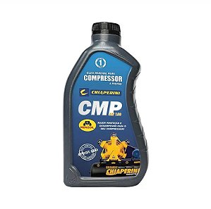 Óleo Para Compressor CMP AW150 Chiaperini 1 Litro é um lubrificante mineral recomendado para compressores de ar alternat
