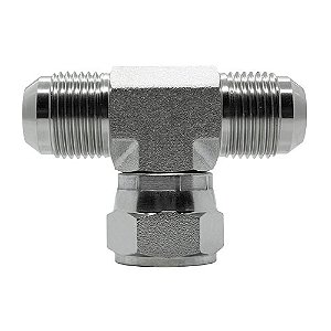 Te Fêmea Giratória Central JIC 37 em Aço Inox 316