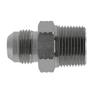 Adaptador Macho BSP JIC 37 em Aço Inox 316