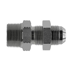 Adaptador Para Painel Macho NPT JIC 37 em Aço Inox 316